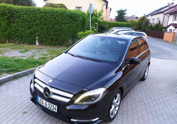 Mercedes-Benz Klasa B cena 40900 przebieg: 180000, rok produkcji 2014 z Złotoryja małe 466